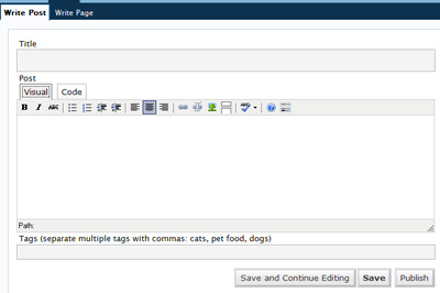 My upgrade to WordPress 2.3
