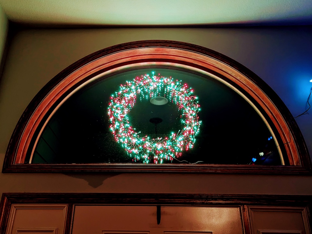 Christmas Wreath Restored