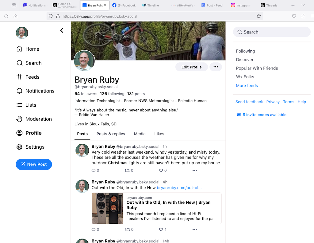 Twitter Alternatives: Spending my time on Bluesky this Month