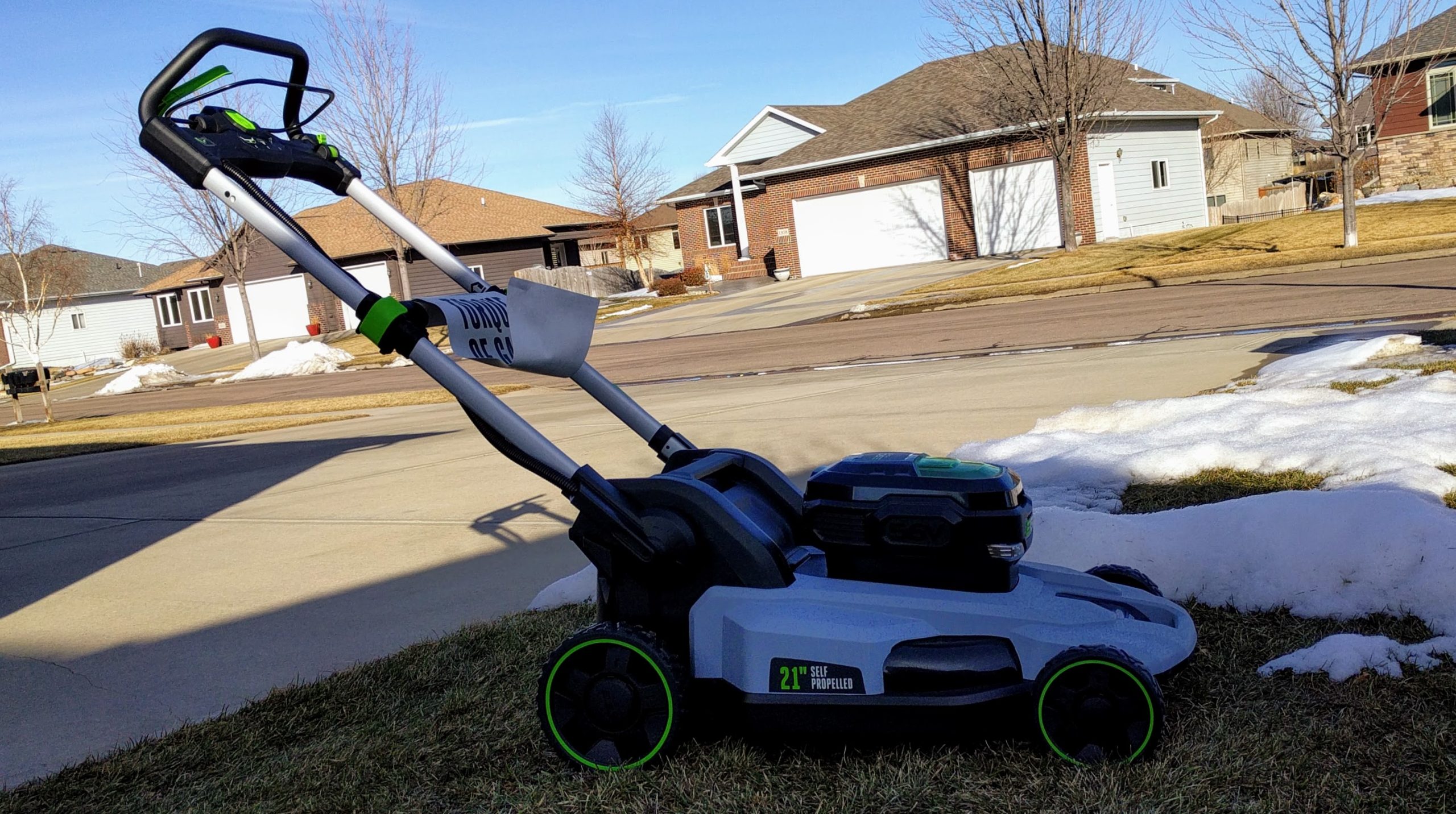 I purchased an EGO Power+ Self-Propelled Mower