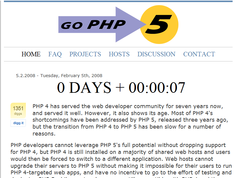 Server Administration and Goodbye PHP 4